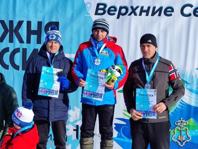 Представитель вневедомственной охраны Нижних Серег возглавил пьедестал почета во Всероссийской массовой лыжной гонке «Лыжня России – 2026»