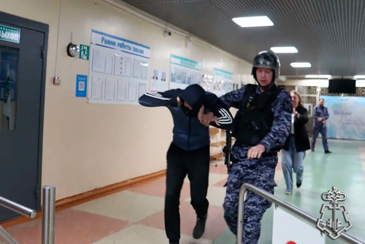 В Свердловской области сотрудники Росгвардии приняли участие во всероссийских антитеррористических учениях